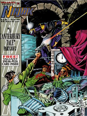 cover image of Ninjak (1994), Issue 12